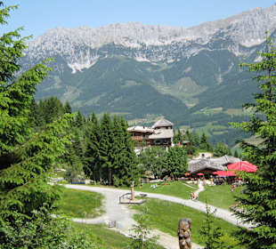 Die "Rübezahlalm" am Hartkaiser