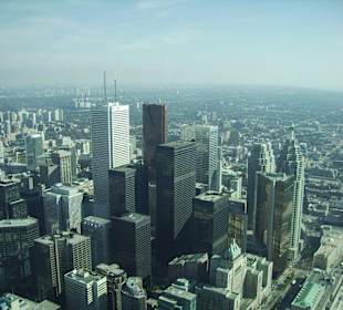 Vom CN Tower aus auf Toronto