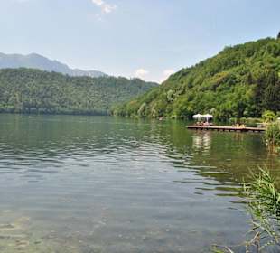 Umgeben von viel Grün