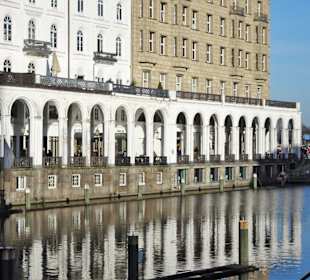 Eindrücke von den Alsterarkaden