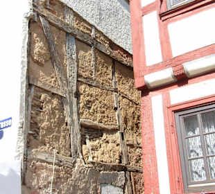 Typischer Aufbau eines Fachwerkhauses