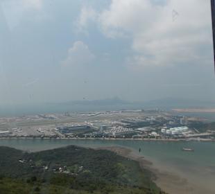 From the cable car of Ngong Ping