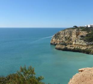 Praia de Benagil an der Algarve