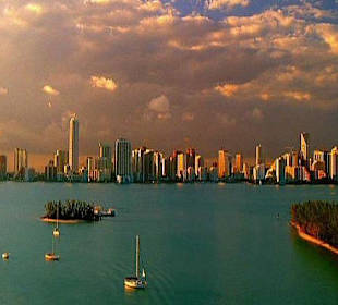 Rundflug über Miami