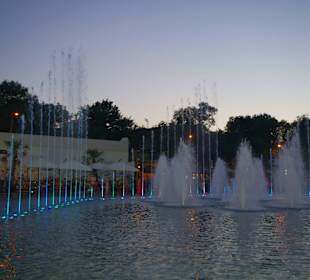 Аркадия, светомузыкальный фонтан