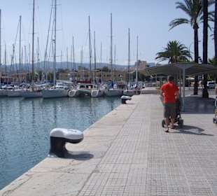 Am Hafen von Palma