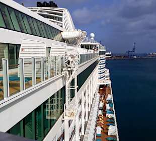 Hafen Las Palmas vom Schiff