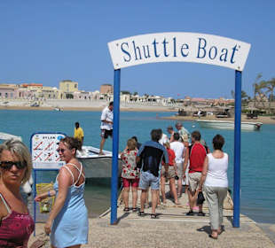 Anlegestelle der Lagunenboote