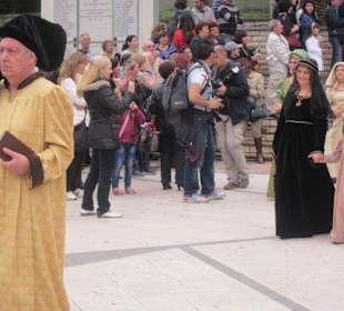 Mittelalterlicher Umzug in Villaputzu