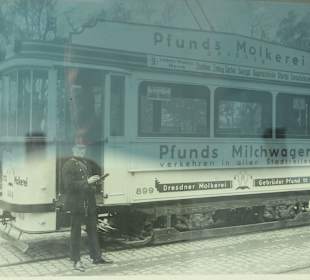 Traditionelle Molkerei in Dresden