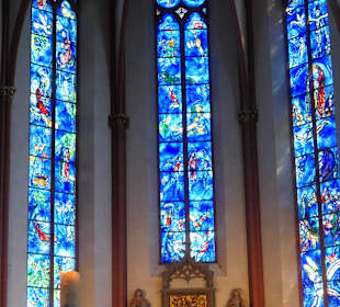 Die Chagall-Fenster in St. Stephan in Mainz