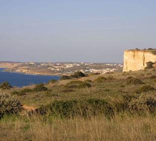 Wanderung von Porto de Mós nach Luz