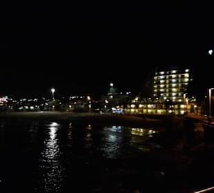Blick auf Playa bei Nacht