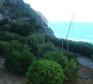 Der Liebesweg am Meer entlang