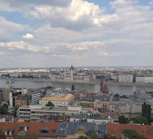 Widok z Baszty Rybackiej