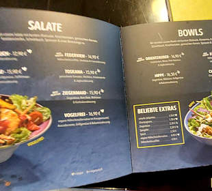 Speisekarte