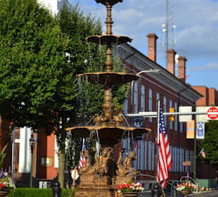 Der Memorial Square in Chambersburg