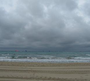 An der Playa Balneario 8 sehr sauber