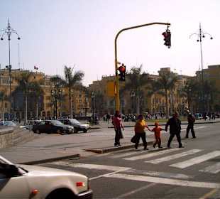 Plaza de Armas (main square) of Lima