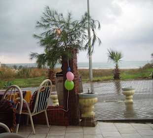 Ausblick bei Sauwetter