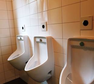 WC-Bereiche sehr sauber