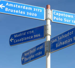 Vom El Muelle in Las Palmas in die Welt