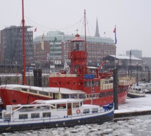 Außenansicht im Hafen