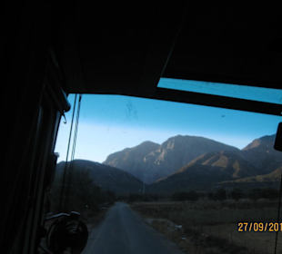 Einige Km bevor Omalos Platto