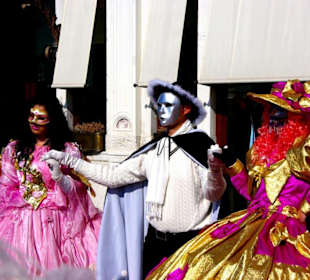 Kostüme-Masken-Show Venedig 2011