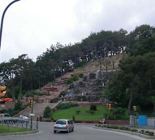 Manavgat gut anglegter Wasserfall!