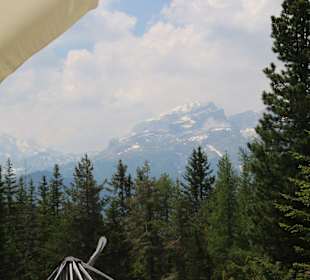 Die Sella mit Piz Boe vom Heiligkreuzkofel