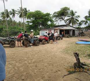 Ankunft am Playa Rincon