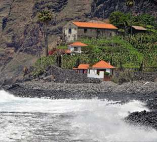 Am Strand der Fajã dos Padres
