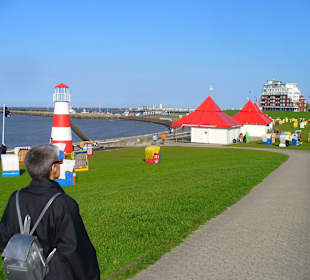 Auf dem Weg zum Strand
