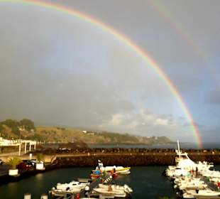 Hafen Vila Franca do Campo