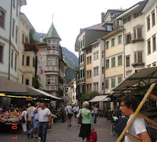 Marktstände in Bolzano