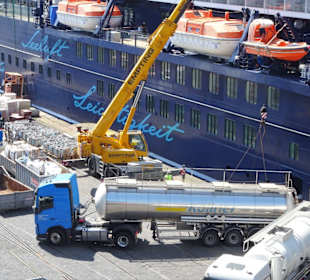 Logistik am Columbus Cruise Center