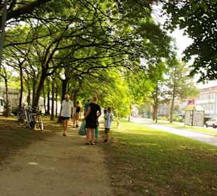 Am Markt entlang wieder zurück