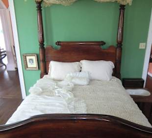 Im Haagensen House das Schlafzimmer