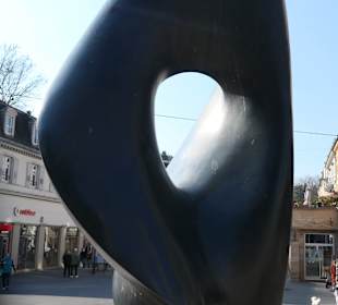 Am Leopoldsplatz von Baden-Baden