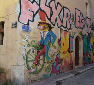 Künstler-Viertel Le Panier