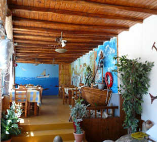 Fischtaverne Markos vob Innen