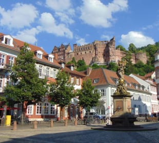 Malerische Altstadt von Heidelberg