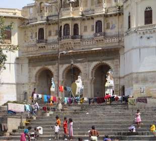 Bootsfahrt auf dem Pichola-See