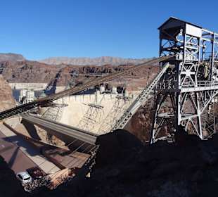 Seilbahn zu Instandhaltungszwecken