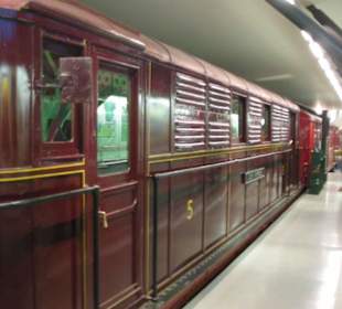 Vecchi vagoni di metropolitana