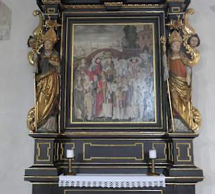 In der Kirche Mariä Himmelfahrt, Bad Königshofen