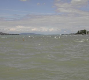 Wind und Wellen am Balaton