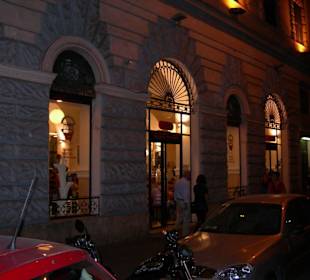 Eisdiele Fassi Außenfasade