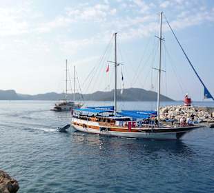Typisches "Blaue Reise"-Schiff